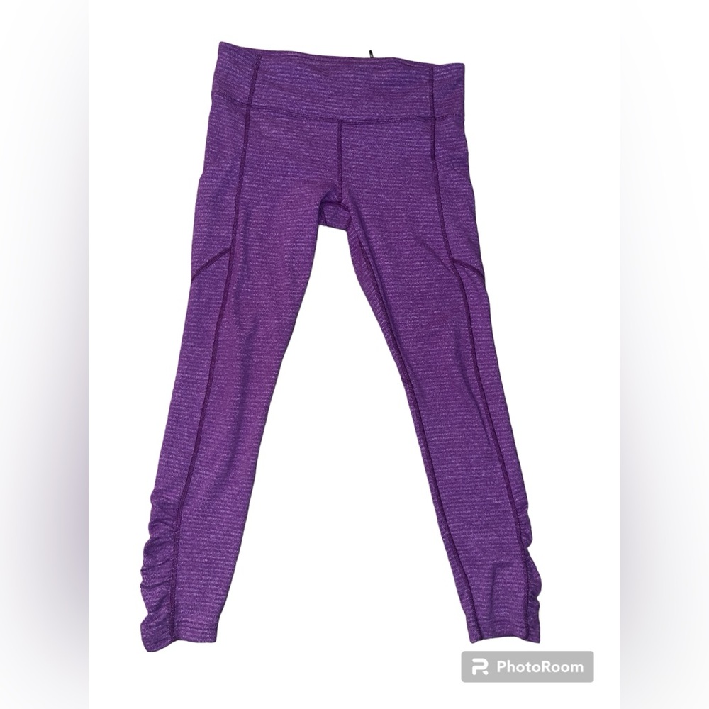 🍋 VGUC Lululemon Speed Tight IV *Rulu - Tender Violet Black Grape - Size 8